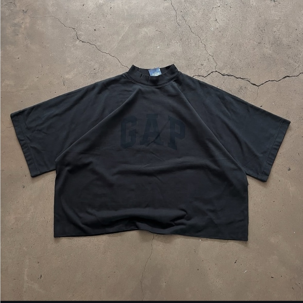 YGEBB Yeezy gap engineered by balenciaga black dove short sleeve tee size large